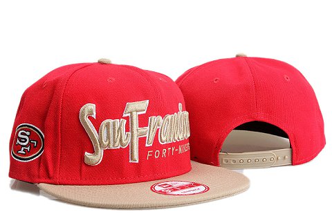 San Francisco 49ers NFL Snapback Hat YX269